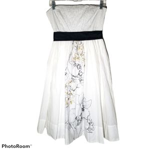 Maeve Anthropologie Strapless Dress